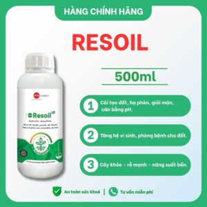 Resoil F1 hỗ trợ cải thiện pH đất